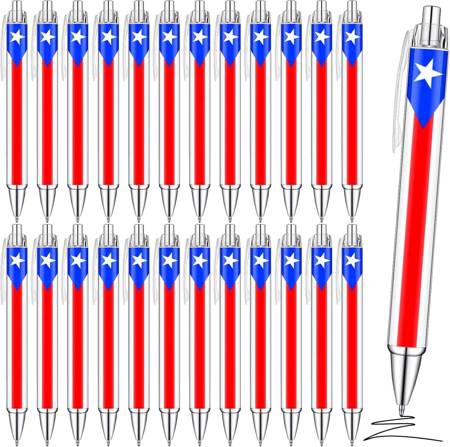 48 Puerto Rico Ballpoint Pens