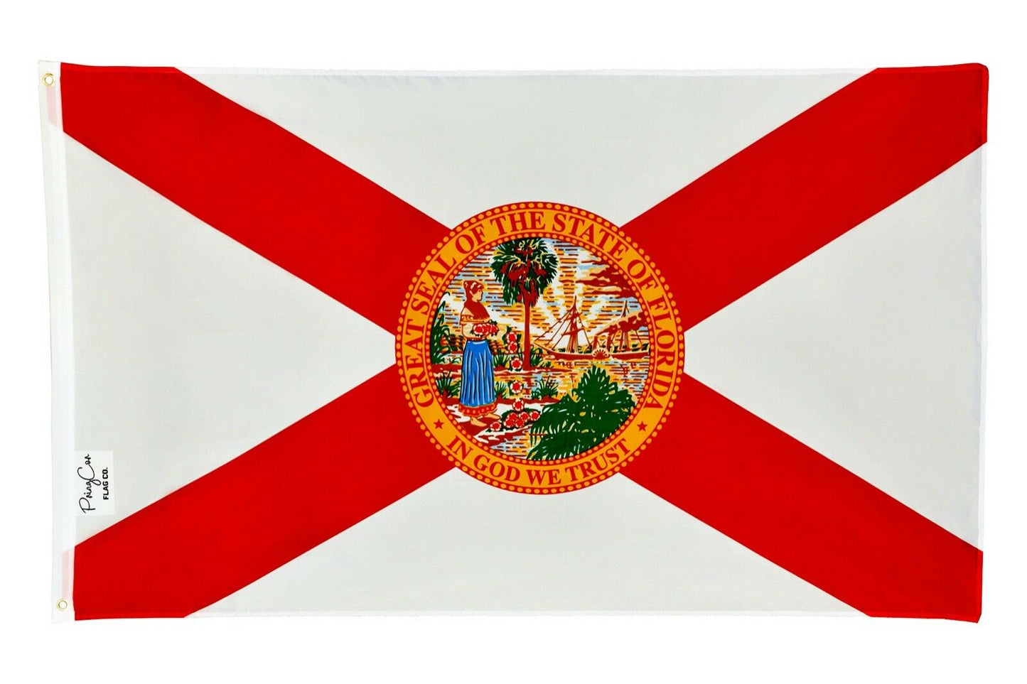Official Florida State Flag of FL