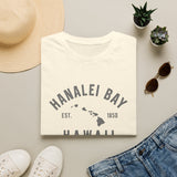 Hanalei Bay Hawaii T-Shirt — Vintage Island Map Tee