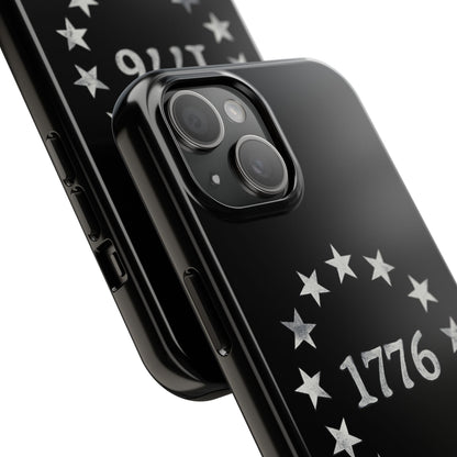 1776 Stars Tough Phone Case — Patriotic iPhone/Android