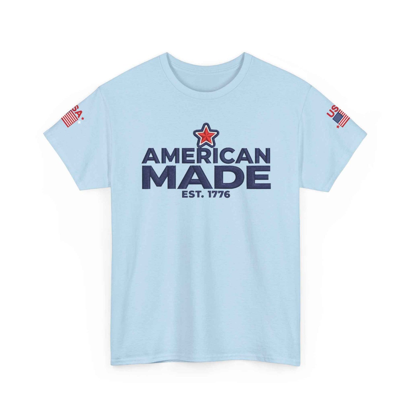 American Made T-Shirt – 'American Made Est. 1776' Patriotic Tee