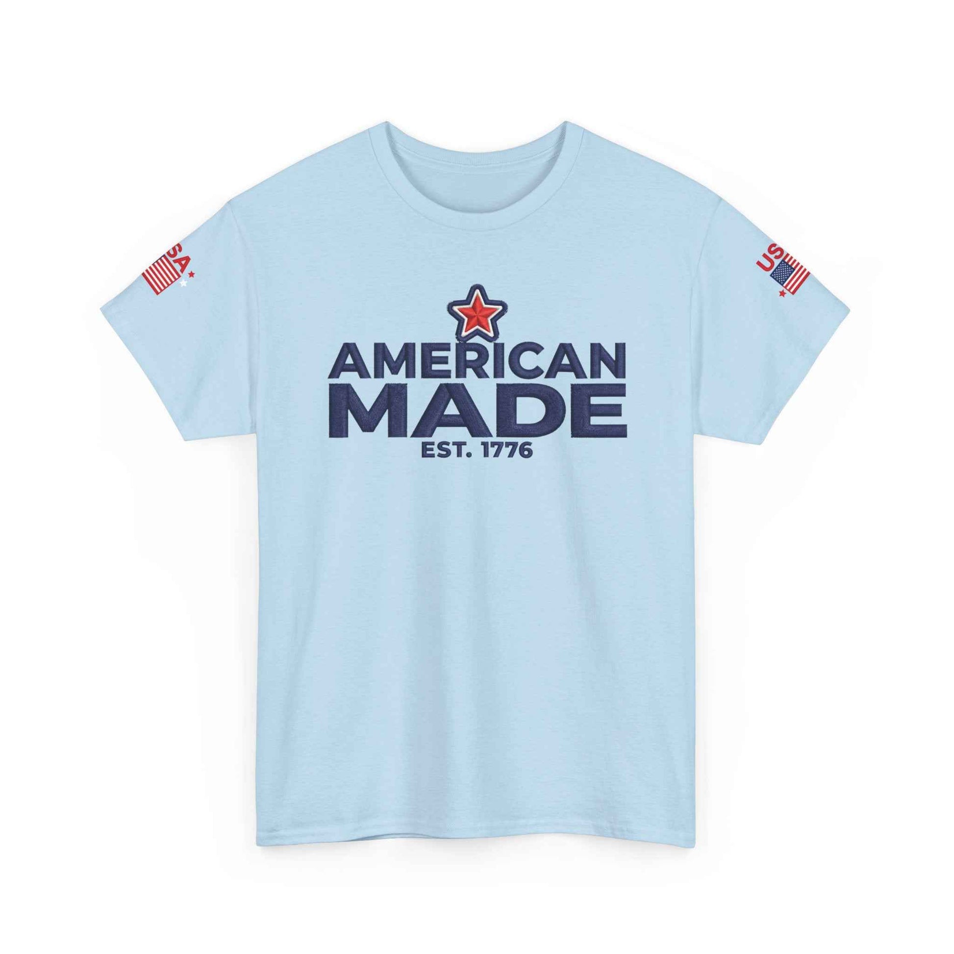 American Made T-Shirt – 'American Made Est. 1776' Patriotic Tee