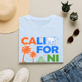 California Colorful Retro Graphic T-Shirt