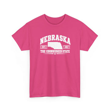 Nebraska State Tee – "The Cornhusker State" Graphic T-Shirt