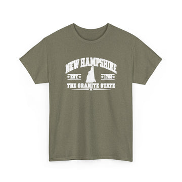 New Hampshire Tee - The Granite State Vintage Graphic Shirt