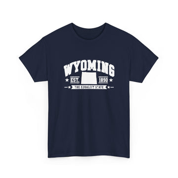 Wyoming Vintage State T-Shirt — 'The Equality State' Graphic Tee