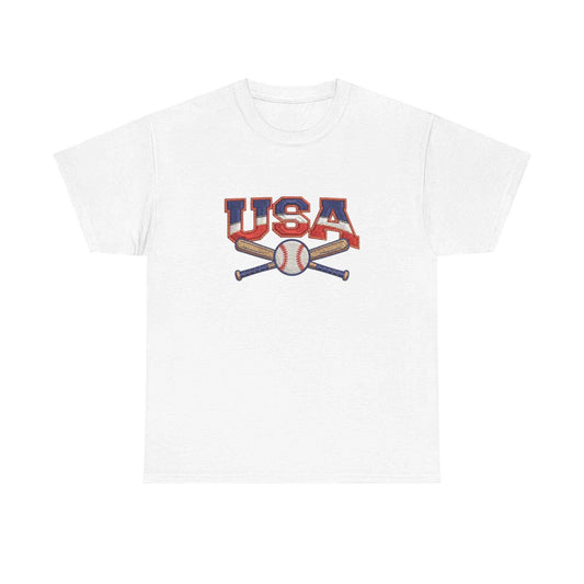 USA Baseball Patriotic 4th of July T-Shirt