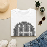 Detroit Shift Knob Graphic T-Shirt — Vintage Motor City Tee