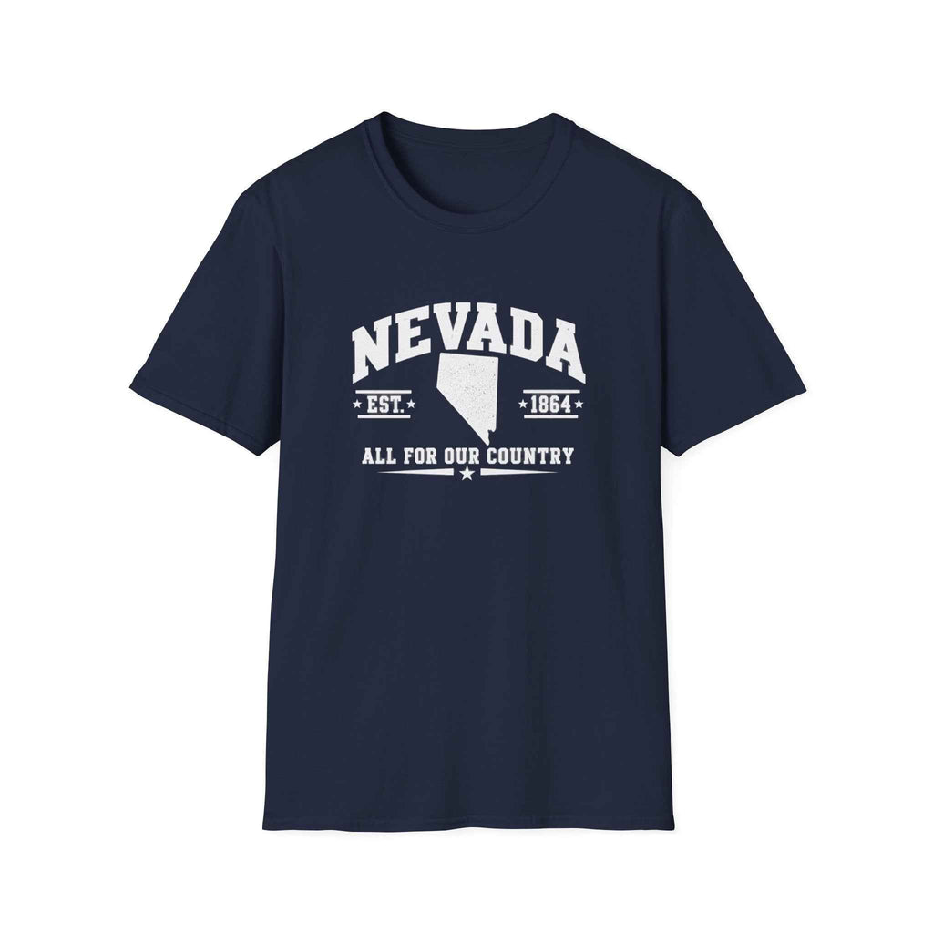 Nevada State T-Shirt — All For Our Country Tee