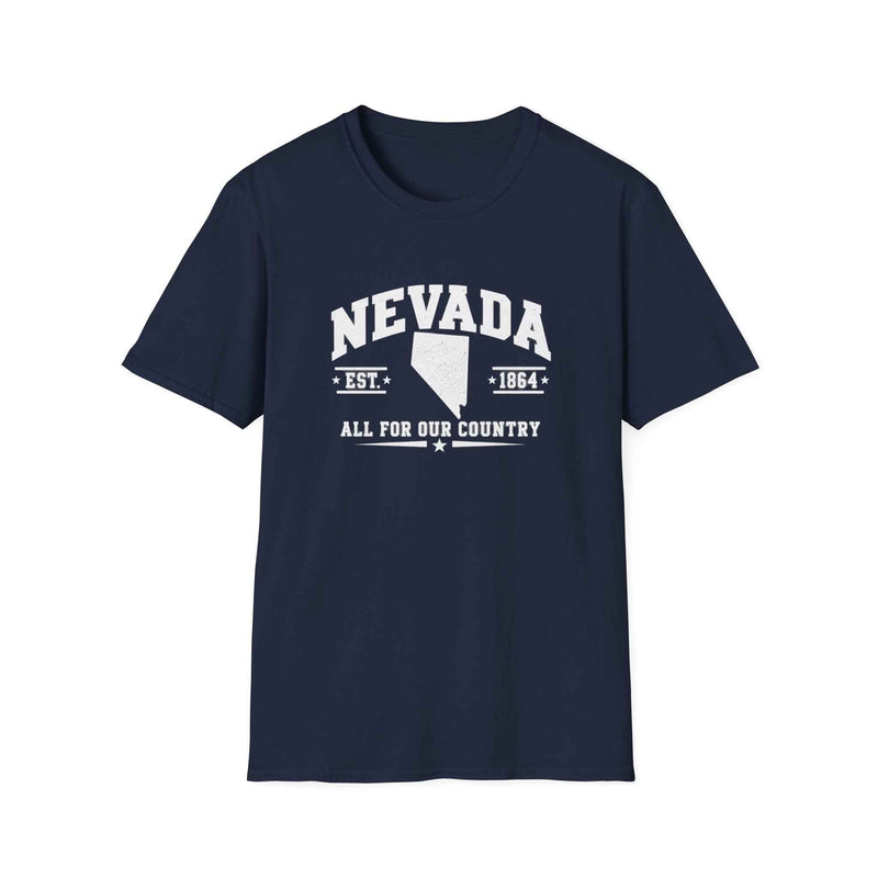 Nevada State T-Shirt — All For Our Country Tee
