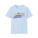 Vintage 70's America 76 Retro T-Shirt Worn Look