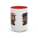 1776 Patriotic Coffee Mug — Live Free or Die Americana Coffee Mug