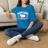 Montana The Treasure State T-Shirt — Established 1889 State Outline Tee