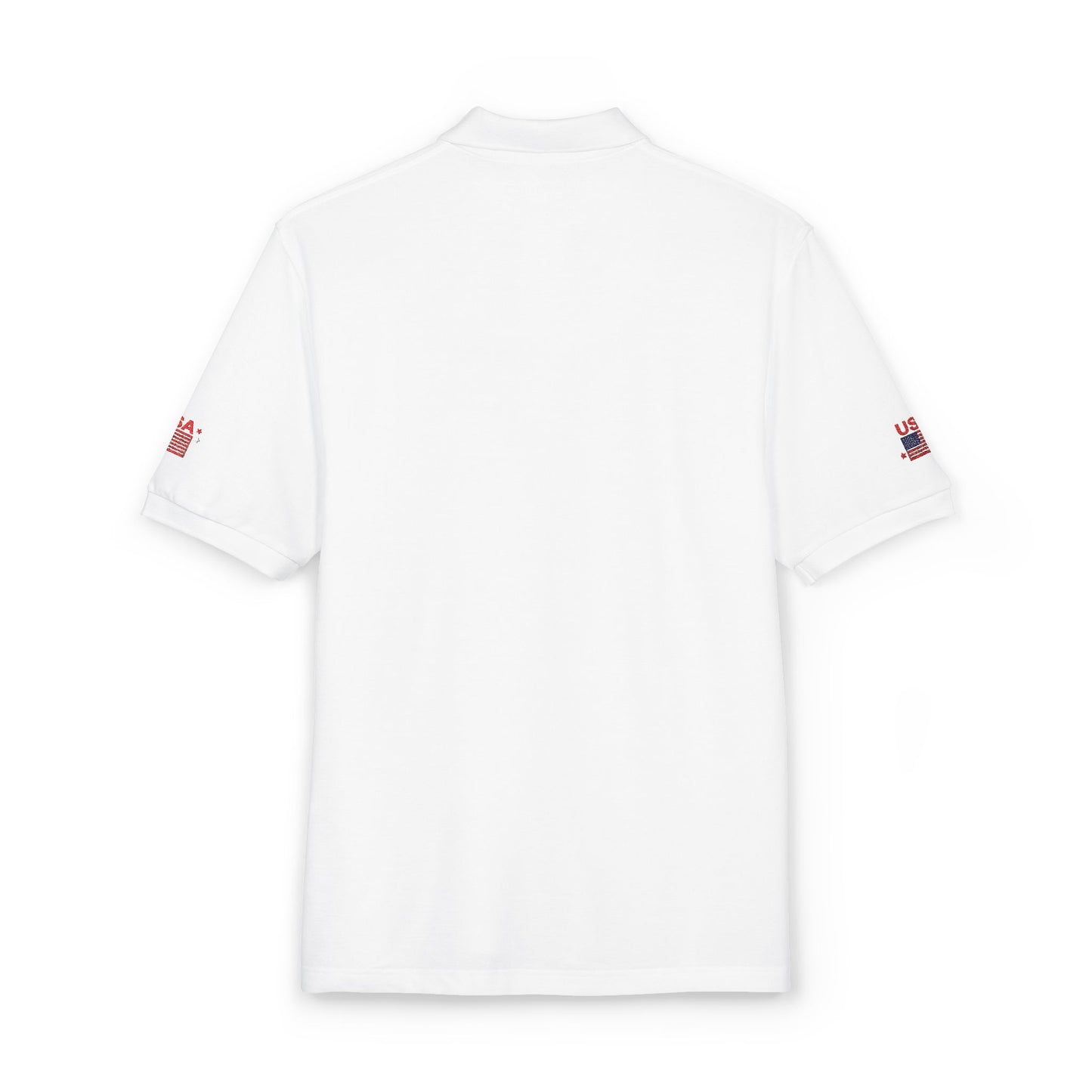 We The People Embroidered Polo