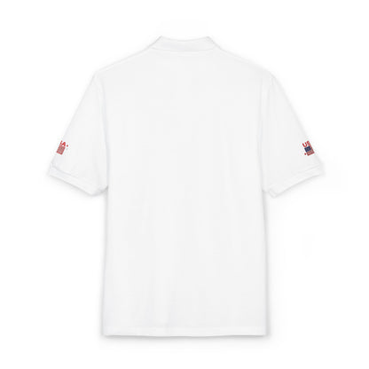 We The People Embroidered Polo