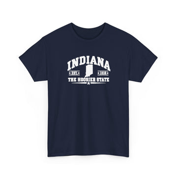 Indiana The Hoosier State T-Shirt — Retro State Pride Tee