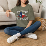 Don't Mess With Texas T-Shirt — Vintage Texas Flag Graphic