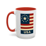 Modern American Flag Coffee Mug