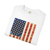 American Flag Watercolors T‑Shirt