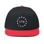 1776 Stars Embroidered Flat Bill Snapback Hat