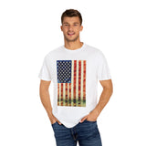American Flag Watercolors T‑Shirt