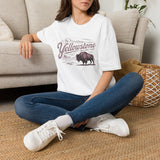 Yellowstone National Park T-Shirt — Vintage Bison Graphic
