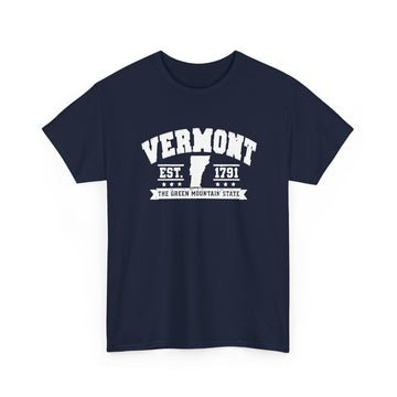Vermont EST. 1791 Vintage State Tee