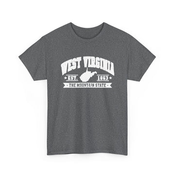 West Virginia T-Shirt – The Mountain State Est. 1863 Vintage Tee