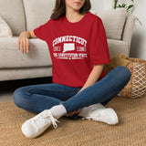 Connecticut The Constitution State T-Shirt — EST. 1788 State Outline Tee