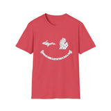 Michigan Smile T-Shirt – Distressed Upper & Lower Peninsula Graphic Tee