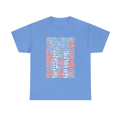 Puerto Rico Cities & Flag T-Shirt — Vintage Road Sign Tee