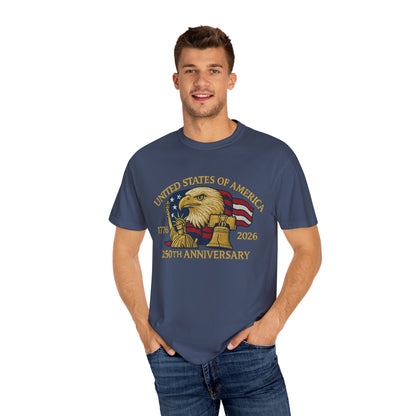USA Birthday T-Shirt – United States 1776–2026 Patriotic Tee