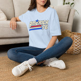 Vintage 70's America 76 Retro T-Shirt Worn Look