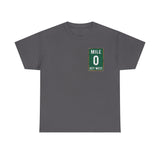 Key West Mile 0 T-Shirt — Vintage Road Sign Tee