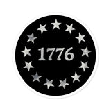 1776 Stars Round Sticker