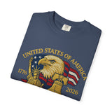 America 250th Birthday T-Shirt – United States 1776–2026 Patriotic Tee