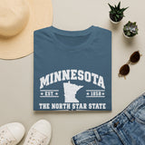 Minnesota 'The North Star State' T-Shirt — Established 1858 State Pride Tee