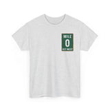 Key West Mile 0 T-Shirt — Vintage Road Sign Tee