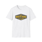 North Shore Hawaii T-Shirt — Vintage Surf Badge Tee