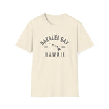 Hanalei Bay Hawaii T-Shirt — Vintage Island Map Tee