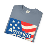 America 250 w/ USA Flag Watercolor America T‑Shirt
