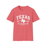 Texas The Lone Star State T-Shirt — EST. 1845