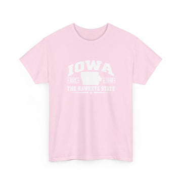 Iowa The Hawkeye State Classic White T-Shirt