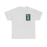 Key West Mile 0 T-Shirt — Vintage Road Sign Tee