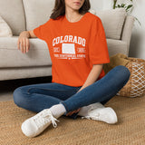 Colorado Centennial State T-Shirt — EST. 1876 Retro College Tee
