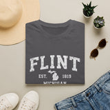 Flint Michigan Vintage Tee — EST. 1819 College Shirt