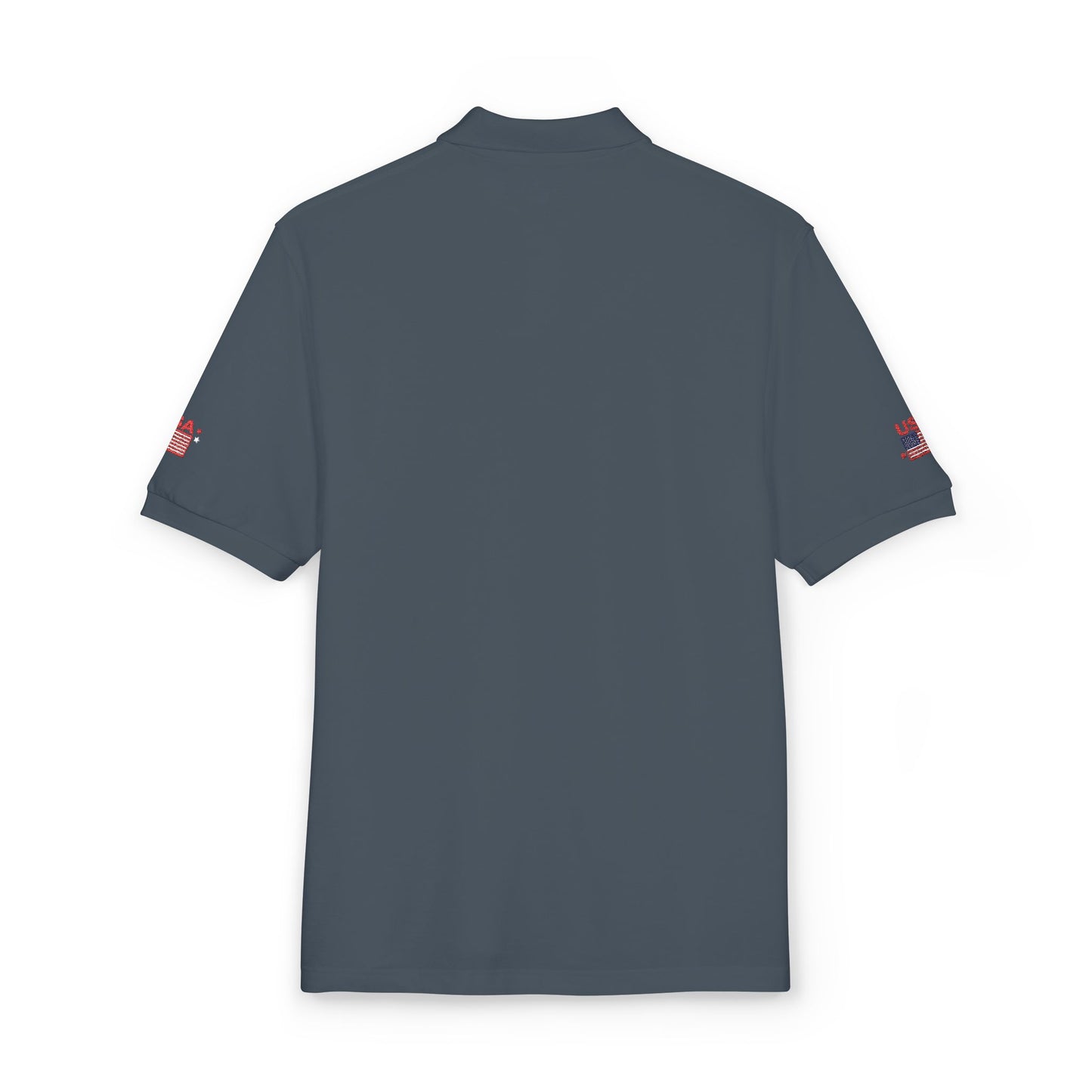 We The People Embroidered Polo