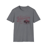 Yellowstone National Park T-Shirt — Vintage Bison Graphic