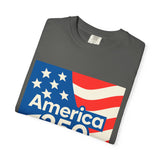 America 250 w/ USA Flag Watercolor America T‑Shirt
