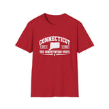 Connecticut The Constitution State T-Shirt — EST. 1788 State Outline Tee